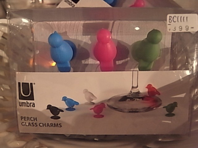 PERCH GLASS CHARM